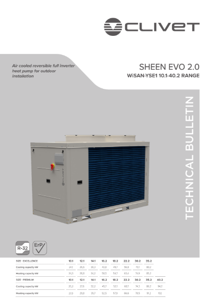 Sheen EVO 2.0 WiSAN-YSE1 10.1-40.2 Range