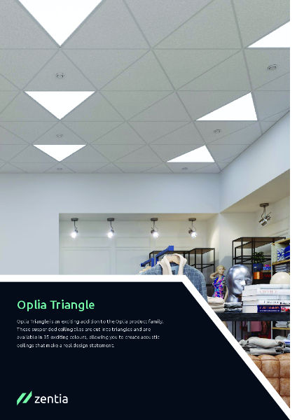 Oplia Triangle - Product Datasheet
