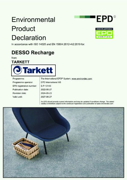 EPD - DESSO Recharge