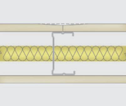 SFS C Stud Single Layer Partition System with 12.5mm Standard Wallboard and 25 mm Insulation | 30 Minutes Fire Rated - Gypsum Board Partition System
