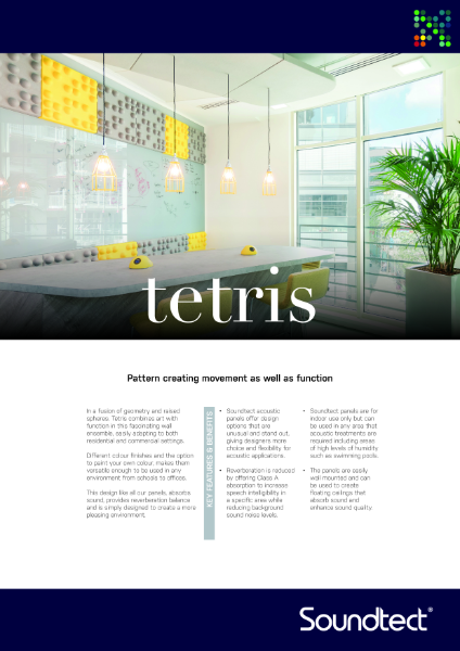 Tetris Specification Sheet