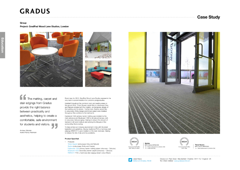 Gradpad Carpet Case Study