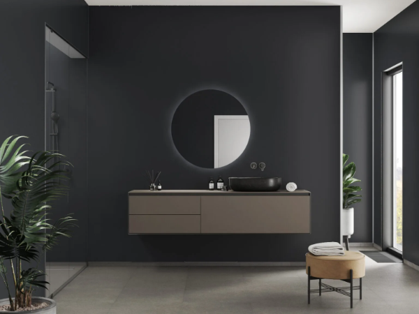 Long Panels Collection - Black - Veggpanel på Badet 