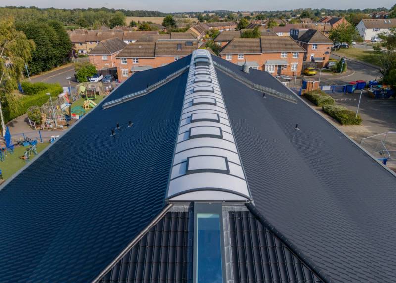 Ongar Primary School - Reducing structural loading to safely refurbish a live school roof