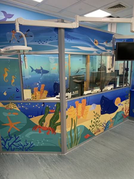 Envirotect x-ray screen makes a splash at Brighton children’s hospital