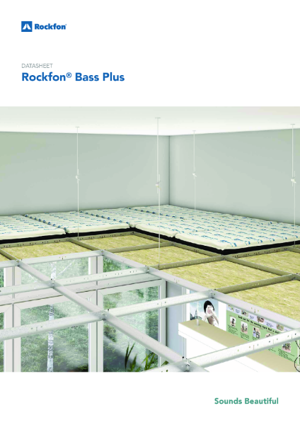 Rockfon® Bass Plus