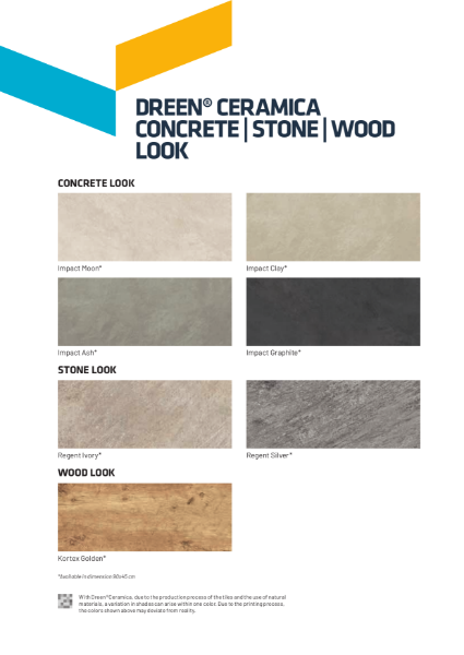 Dreen Ceramica colour chart 9045