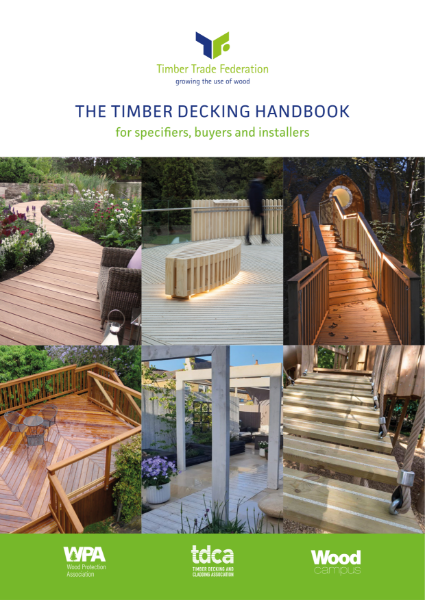 The Timber Decking Handbook by TDCA (Timber Decking and Cladding Association)