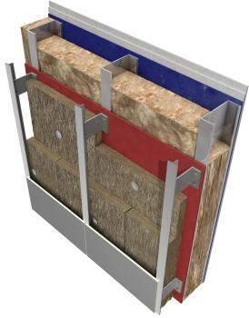 Knauf Insulation - OmniFit® Slab 32 - Steel frame insulation - Glass Mineral Wool Slab