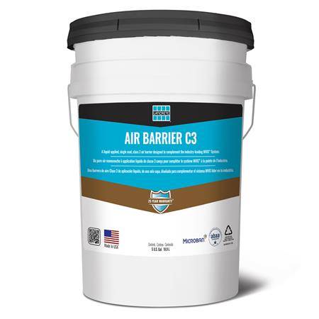 Air Barrier C3 - Liquid-applied Class III air Barrier