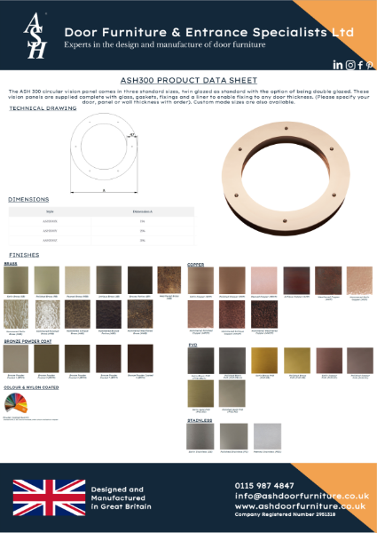 ASH300 Product Data Sheet