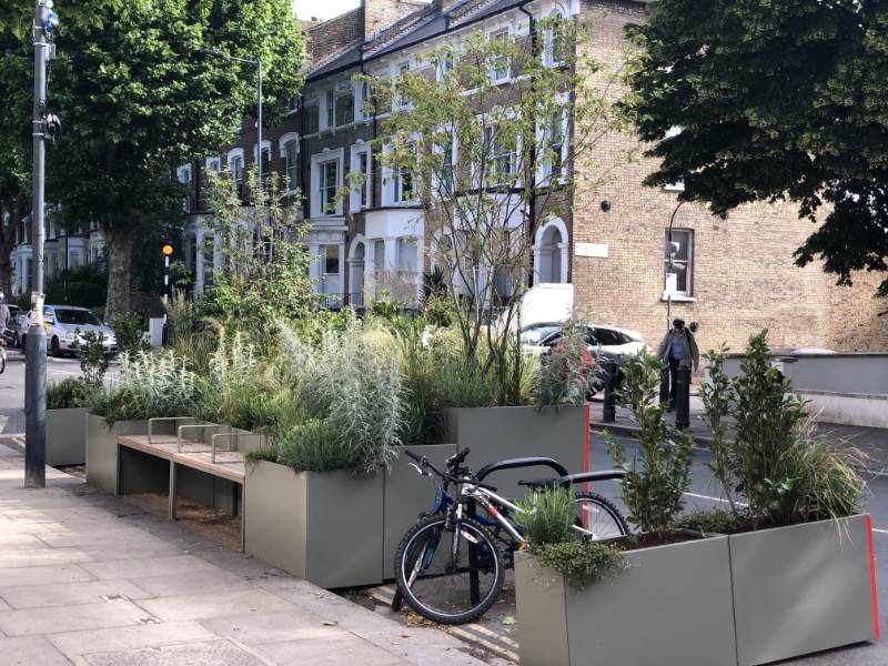 Modular Steel Planter