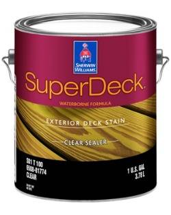 SuperDeck Exterior Waterborne Clear Sealer 