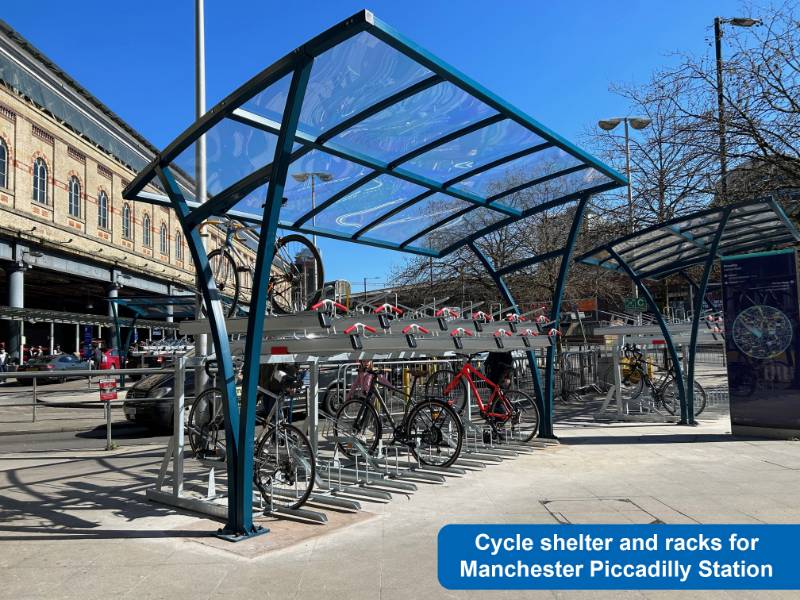 FalcoRail Cycle Shelter - Cycle Shelter with Open Design