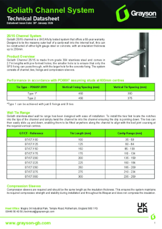 Goliath Channel System