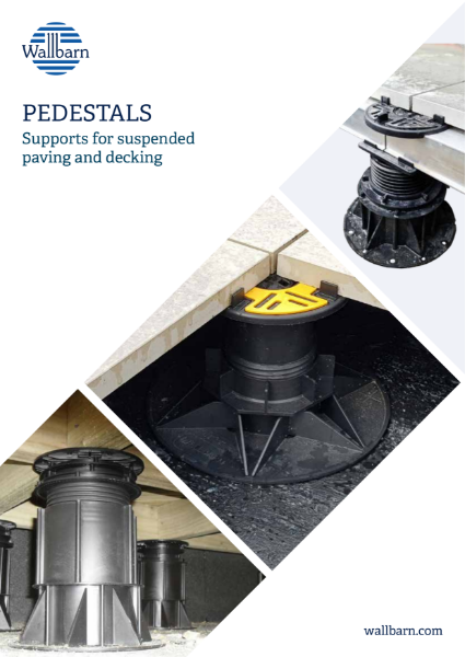 Adjustable Pedestals for Paving, decking and rail system substructure Brochure