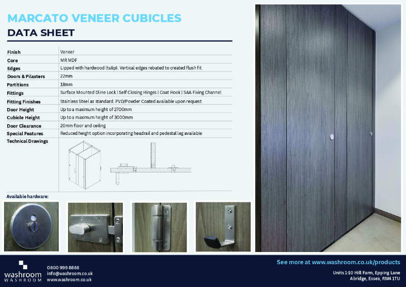 Marcato Veneer Cubicles