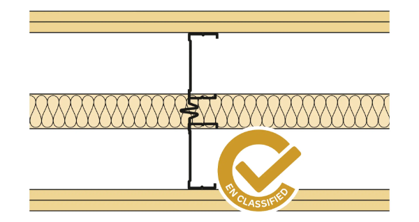 Siniat Twin Frame Metal Stud Partition Twin(AB)-CS90R-215Un-50G(280)