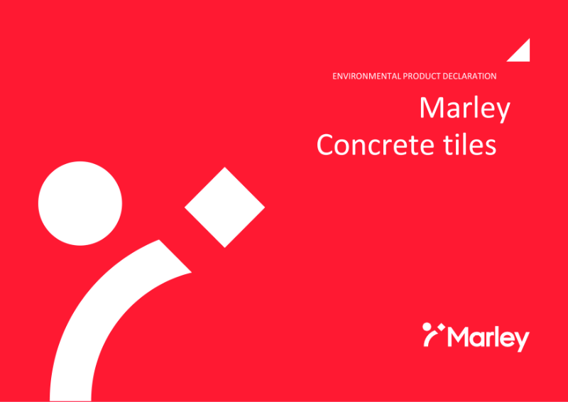 Environmental Product Declaration - Marley Concrete Tiles