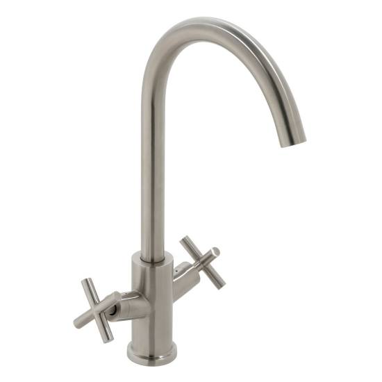 Elements Knurled Mono Sink Mixer | CUC-1063-S/S