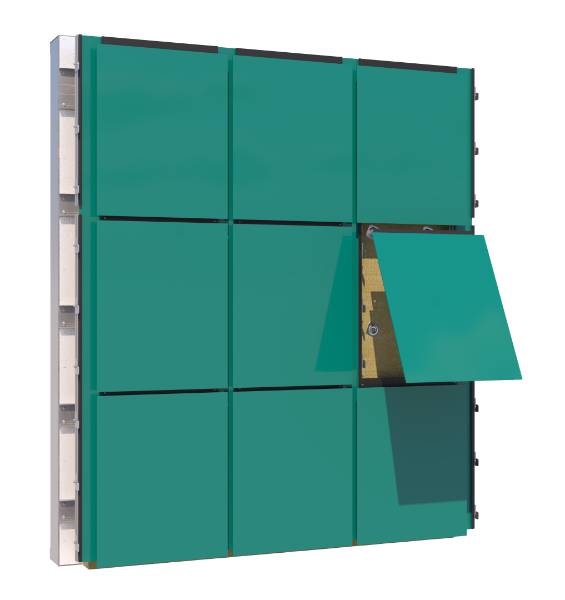 Rainscreen Cladding Optima Edge System (Secret Fix)