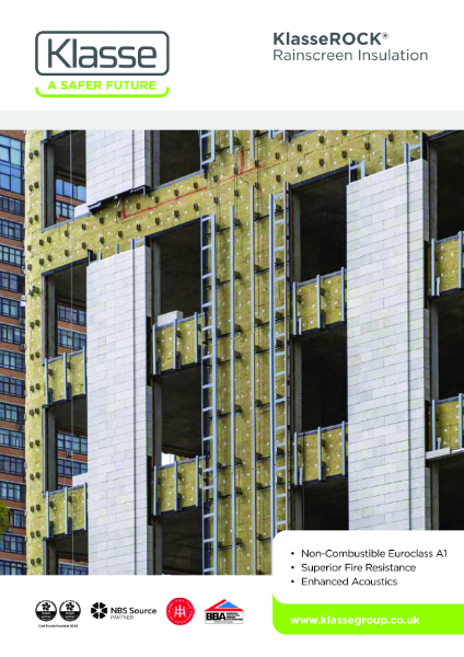 KlasseROCK® Rainscreen Insulation - Brochure