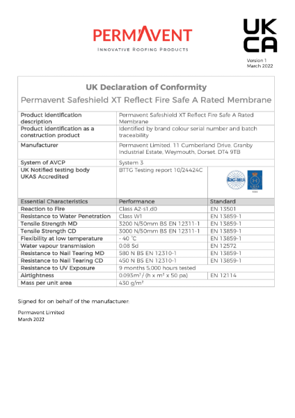 UK Conformity Assessed (UKCA)