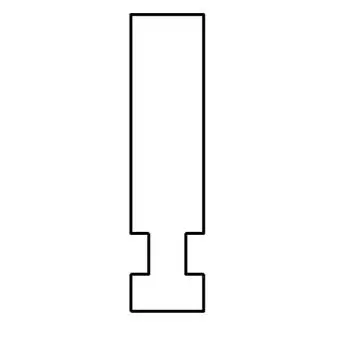 Rektangulär ramsektion med rektangulärt lock
