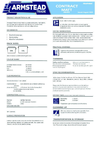 Armstead 201 - Contract Matt