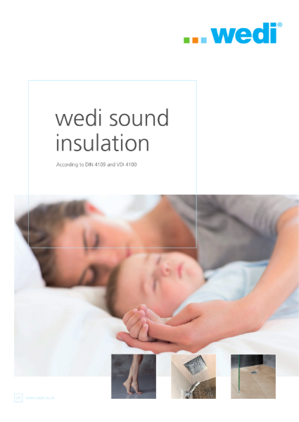 2020 wedi Sound Insulation brochure