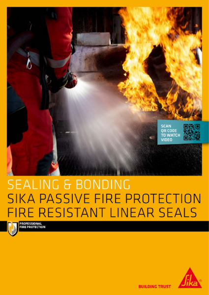 Sika Passive Fire Protection - Resistant Linear Seals