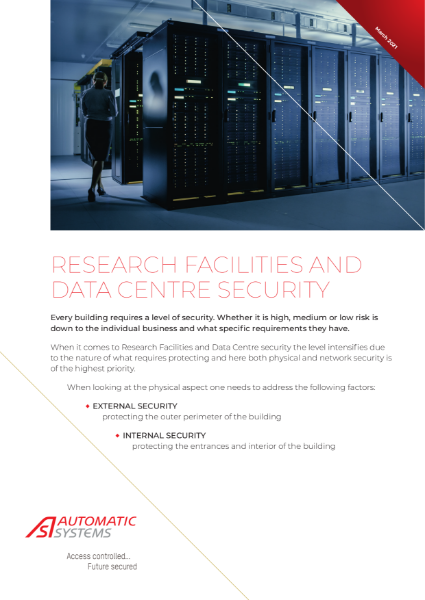 Data Centre and Research Facilities