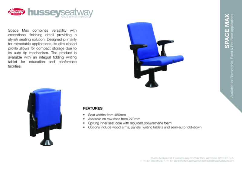 Space Max Chair - Product Specification