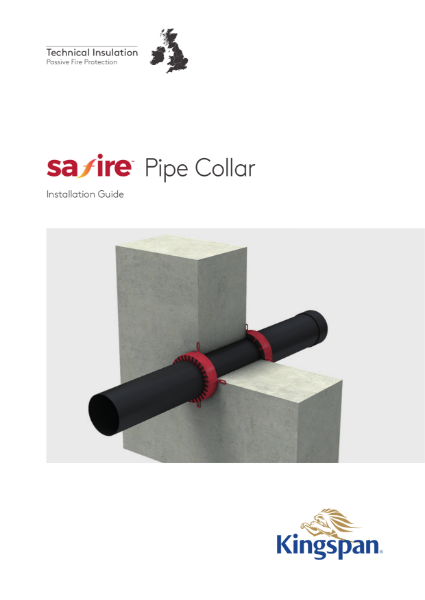 Kingspan Safire Pipe Collar Installation Guide