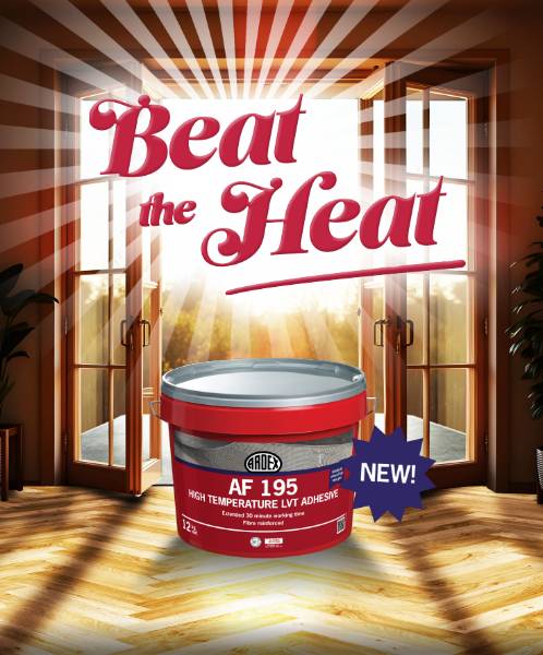 ARDEX AF 195 LVT Adhesive for areas of High Temperature