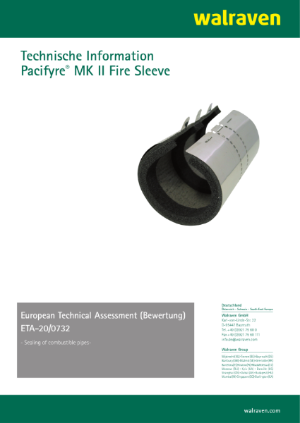 Pacifyre MK II Fire Sleeve ETA