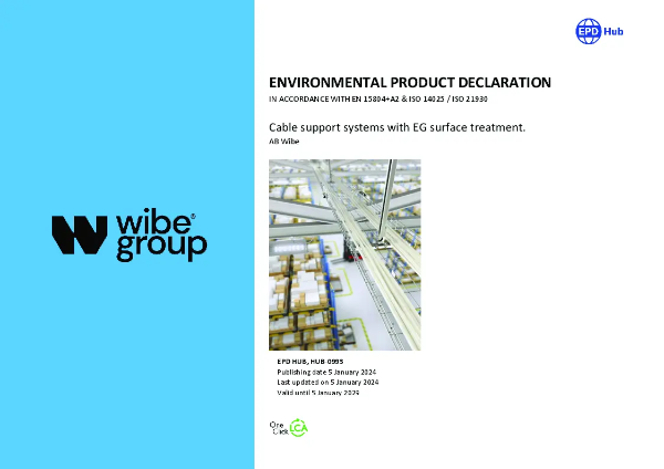Defem Trådstiger - EPD | Wibe Group | Lattira Source