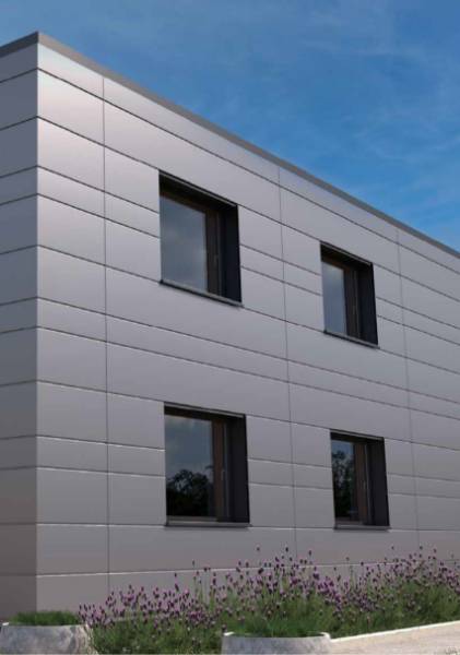 R-MER Shield LT Facade System - Metal wall facade system