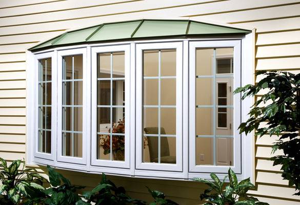 Vinyl Bow Windows