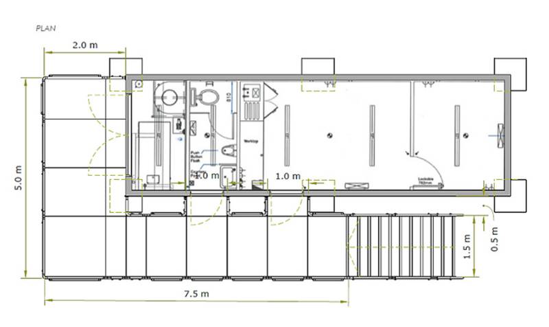 Weigh Cabin Platform & Steps, Birmingham