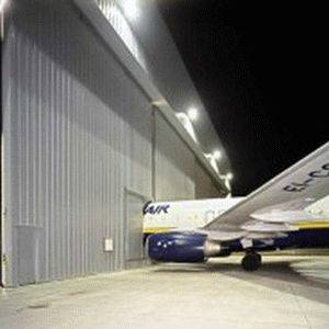 126-SBR - Straight Sliding Aircraft Hangar Doors