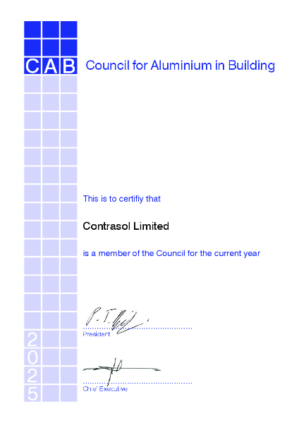 Council for Aluminium in Building 