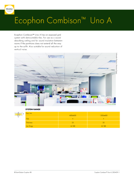 Data Sheet - Combison™ Uno A