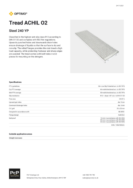 OPTIMO Tread - Achil O2