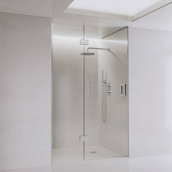 D26003 - Dolphin Shower Screen with Screen Hinged Door