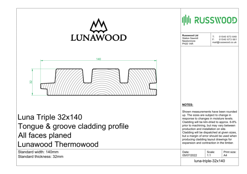 Luna Triple profile