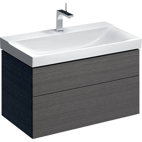 Xeno² cabinet for washbasin, with two drawers