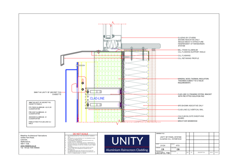 Unity A2 SF-05 Technical Drawing