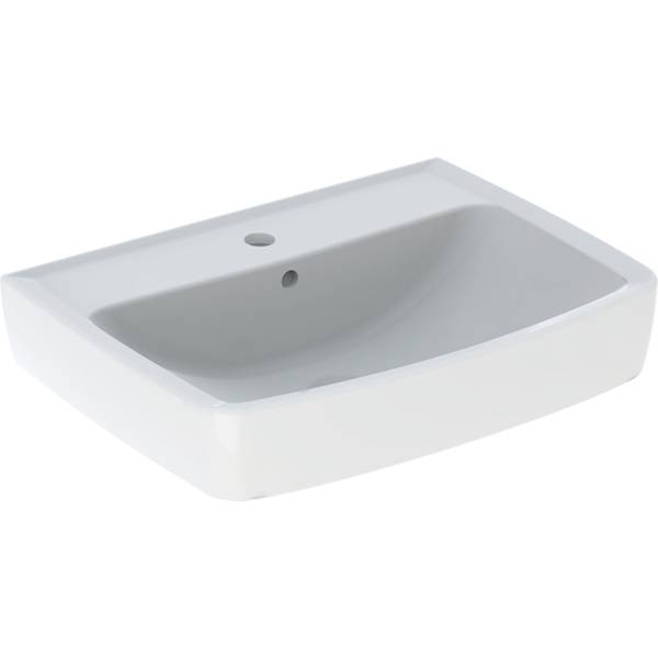 Geberit Bastia washbasin, square design - Washbasins