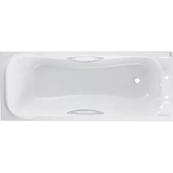 Twyford Signature Rectangular Bathtub With Feet And Handles